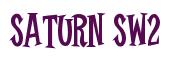 Rendering -Saturn SW2 - using Cooper Latin