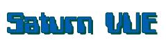 Rendering -Saturn VUE - using Computer Font
