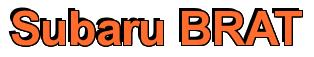 Rendering -Subaru BRAT - using Arial Bold