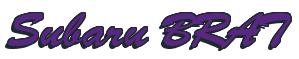 Rendering -Subaru BRAT - using Brush Script