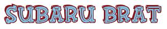 Rendering -Subaru BRAT - using FinkBold