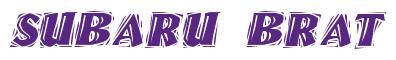 Rendering -Subaru BRAT - using Cut Ragged