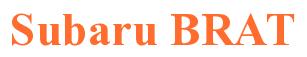 Rendering -Subaru BRAT - using Times New Roman Bold