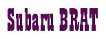 Rendering -Subaru BRAT - using Bill Board