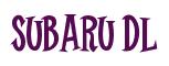 Rendering -Subaru DL - using Cooper Latin