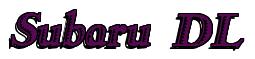 Rendering -Subaru DL - using Romana