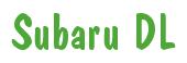 Rendering -Subaru DL - using Dom Casual