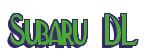 Rendering -Subaru DL - using Deco