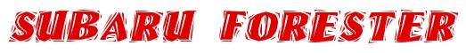 Rendering -Subaru FORESTER - using Cut Ragged