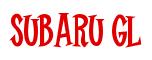 Rendering -Subaru GL - using Cooper Latin