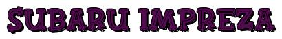 Rendering -Subaru IMPREZA - using FinkBold