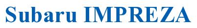 Rendering -Subaru IMPREZA - using Times New Roman Bold
