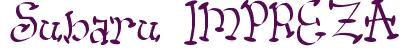 Rendering -Subaru IMPREZA - using Wacko