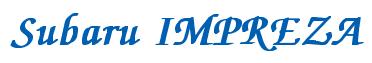Rendering -Subaru IMPREZA - using Zapf Chancery