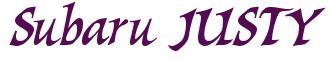 Rendering -Subaru JUSTY - using Braveheart