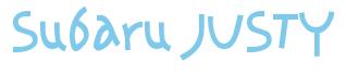 Rendering -Subaru JUSTY - using Amazon