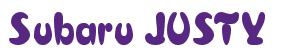 Rendering -Subaru JUSTY - using Reflex