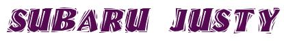 Rendering -Subaru JUSTY - using Cut Ragged