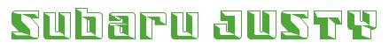 Rendering -Subaru JUSTY - using Race JLS