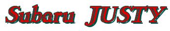 Rendering -Subaru JUSTY - using Romana