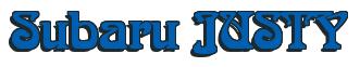 Rendering -Subaru JUSTY - using Romaneste