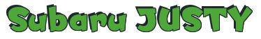Rendering -Subaru JUSTY - using Team Spirit