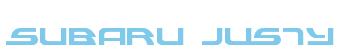 Rendering -Subaru JUSTY - using Alexis