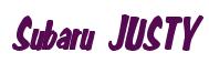 Rendering -Subaru JUSTY - using Big Nib