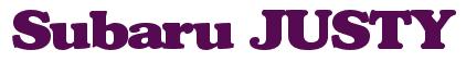 Rendering -Subaru JUSTY - using Broadside