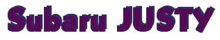 Rendering -Subaru JUSTY - using Bully
