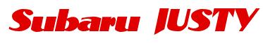 Rendering -Subaru JUSTY - using Constantine