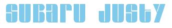 Rendering -Subaru JUSTY - using Glaze