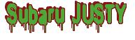 Rendering -Subaru JUSTY - using Head Injuries
