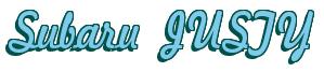 Rendering -Subaru JUSTY - using Jot-down 