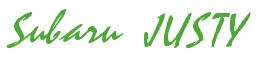 Rendering -Subaru JUSTY - using Staccato