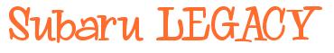 Rendering -Subaru LEGACY - using Whoa Whoa