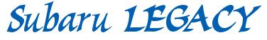 Rendering -Subaru LEGACY - using Braveheart