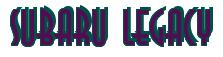 Rendering -Subaru LEGACY - using Anastasia