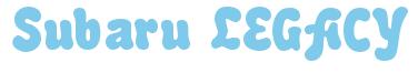 Rendering -Subaru LEGACY - using Bubble Soft