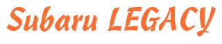 Rendering -Subaru LEGACY - using Hind