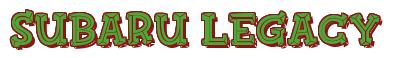 Rendering -Subaru LEGACY - using FinkBold