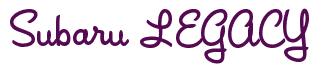 Rendering -Subaru LEGACY - using League Night