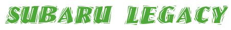 Rendering -Subaru LEGACY - using Cut Ragged