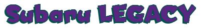 Rendering -Subaru LEGACY - using Team Spirit