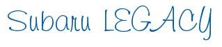Rendering -Subaru LEGACY - using Freehand 591