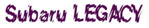 Rendering -Subaru LEGACY - using Nervous