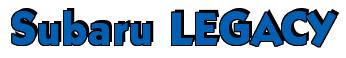 Rendering -Subaru LEGACY - using Bully