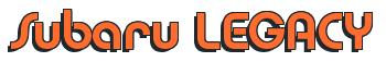 Rendering -Subaru LEGACY - using Charlet