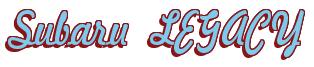 Rendering -Subaru LEGACY - using Jot-down 