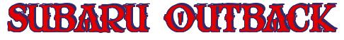 Rendering -Subaru OUTBACK - using Matilda